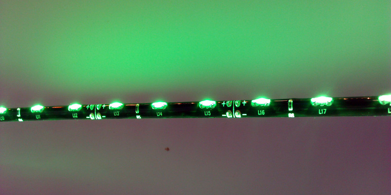 IP65_dripping_glue_waterproof_SMD_335_LED_green_light_strip_60_LEDs_per_meter