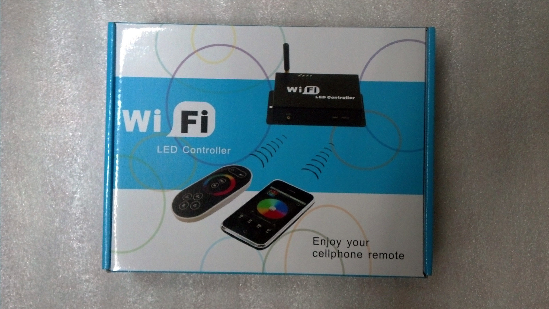 black_WiFi_wireless_RGB_LED_controller_package