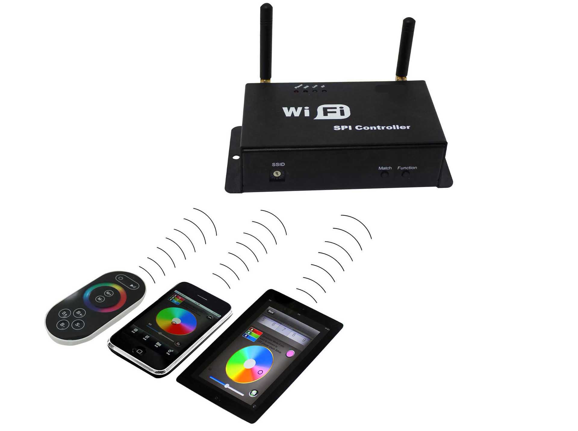 digital_IC_WiFi_SPI_LED_controller