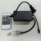 IR Remote RGB Controller for AC 110V 220V RGB LED Strip Light