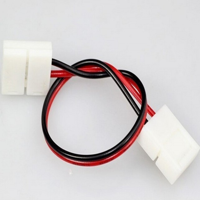 2 Pin Non-soldered Connector for 3528 5050 LED Strip 30pcs