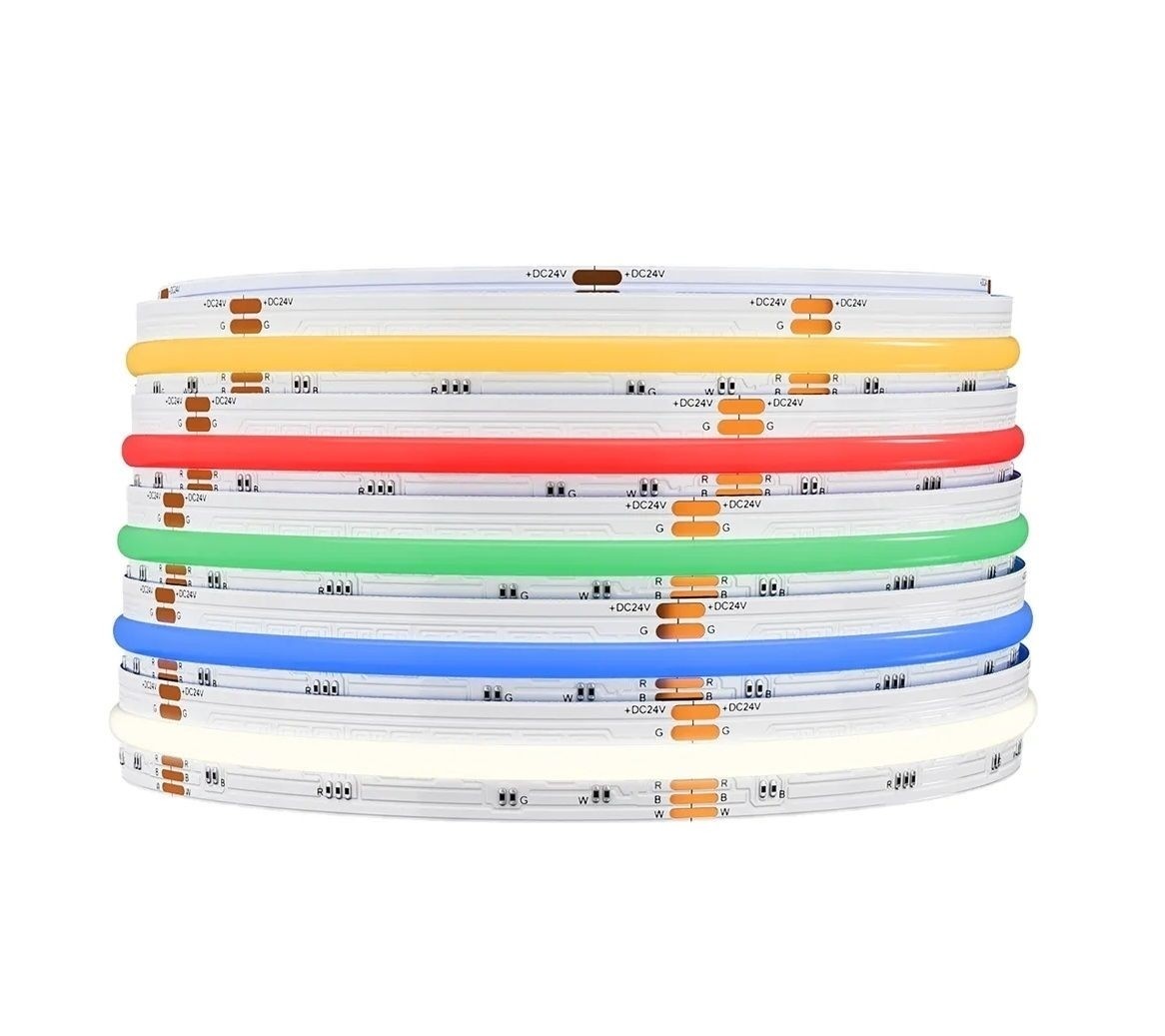 24Vdc 784LEDs/M RGBW Flexible COB Led Light Strip High Density Linear Lighting