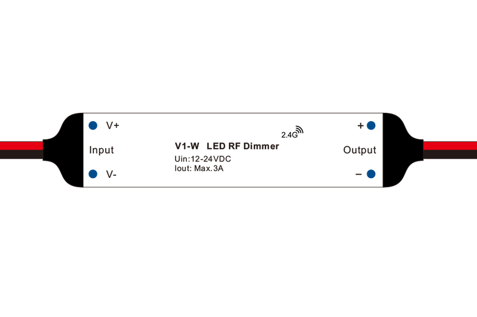 V1-W Skydance Led Controller 1CH*3A 12-24VDC CV Mini Controller