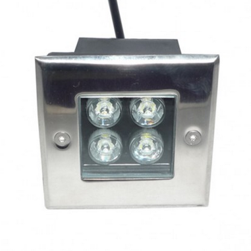 4W 360LM LED Square Underground Light Yard Buried Lamp Outdoor Light