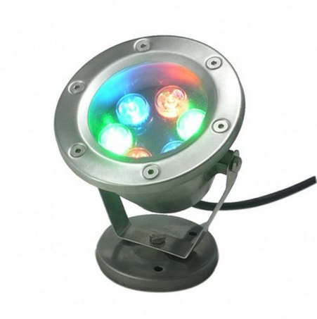 6W 6-LEDs High Power LED Underwater Light 12V RGB DownLights