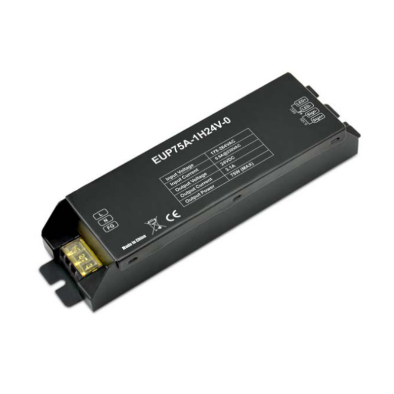 Euchips EUP75A-1H24V-0 75W DC Constant Voltage LED Dimmable Driver