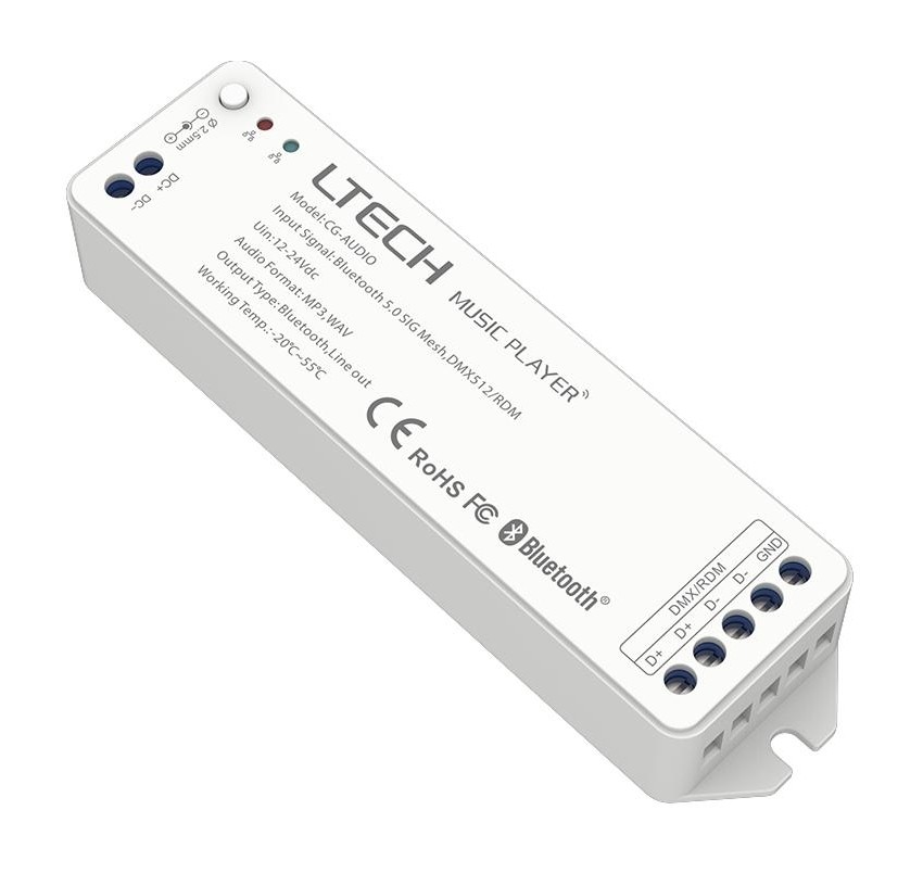 Ltech CG-AUDIO Music Player 12-24Vdc Input