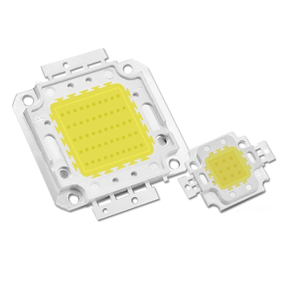 COB High Power LED Light Beads 10W 20W 30W 80W 50W 100W Chip Floodlight