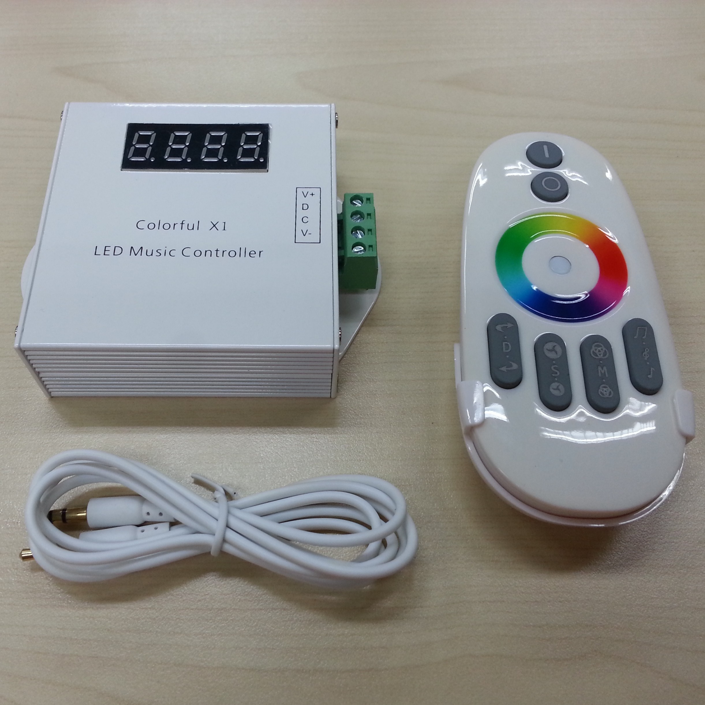 Colorful X1 LED Music Controller With Remote Control For 6803IC LED