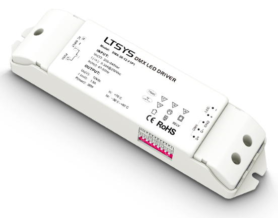 LTECH DMX-36-12-F1P1 LED Intelligent Dimming Driver 12Vdc Output