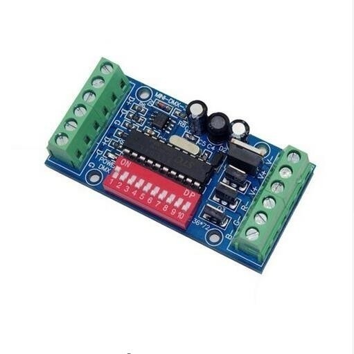 MINI-DMX-3CH-V1 5v-24v Decoder Led Rgb Controller