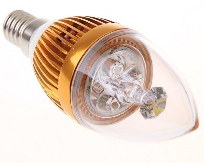 E14 3W LED Candle Lamp LED Bulb Light AC 85V-265V 5Pcs