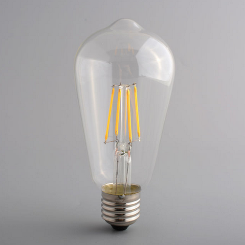 E27 4W 6W 8W Classical Led Filament Bulb Edison Warm White Lamp Light