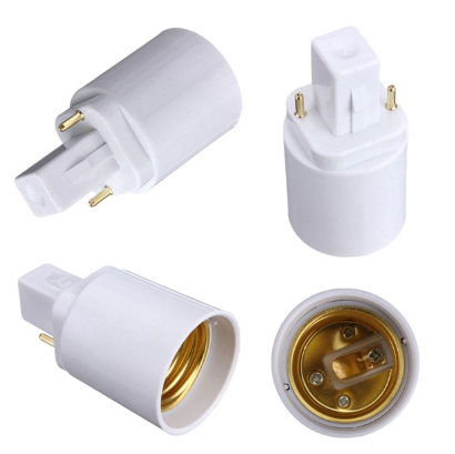 E27 To G24 Lamp Adapter Converter LED Bulb Socket Lamp Holder 10Pcs