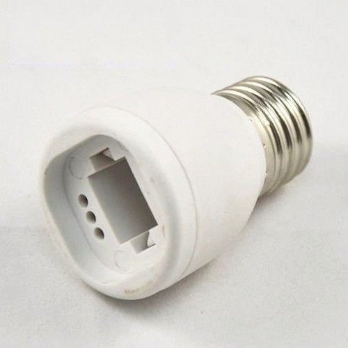 G24 to E27 LED Lamp Adapter Base Converter 10Pcs