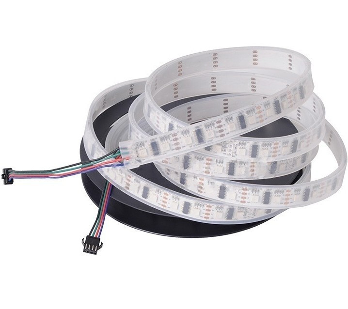 LPD8806 5M 60 LED/M Pixels SMD 5050 RGB LED Strip Light Individual Addressable Flexible DC 5V