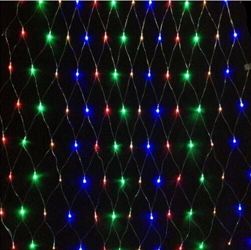 Multiple Colors LED Net Light 2m*3m 200Leds Christmas Decoration