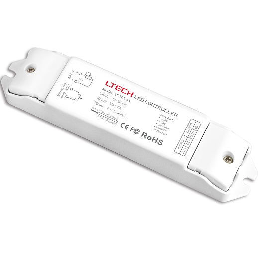 Ltech LT-701-6A 0-10V 1-10V PWM Led Dimming Driver 12-24Vdc