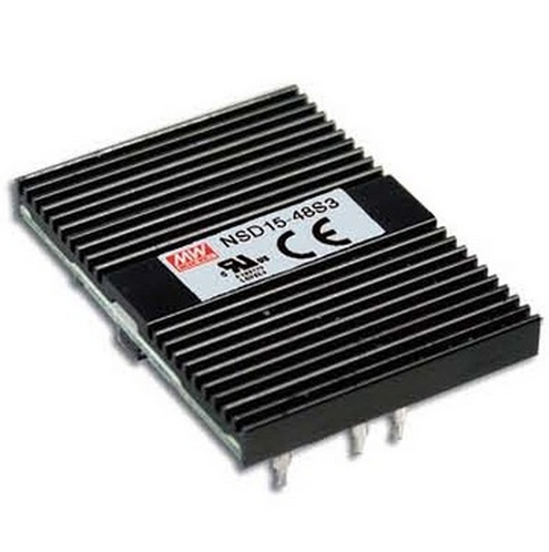 NSD15-S 15W DC-DC Mean Well Regulated Single Output Power Supply