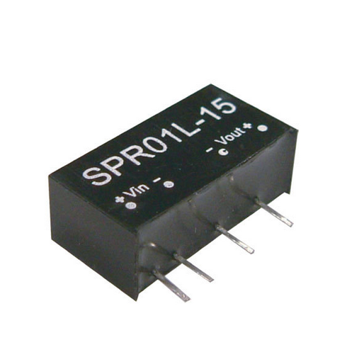 SPR01 1W Mean Well Regulated Single Output Converter Power Supply