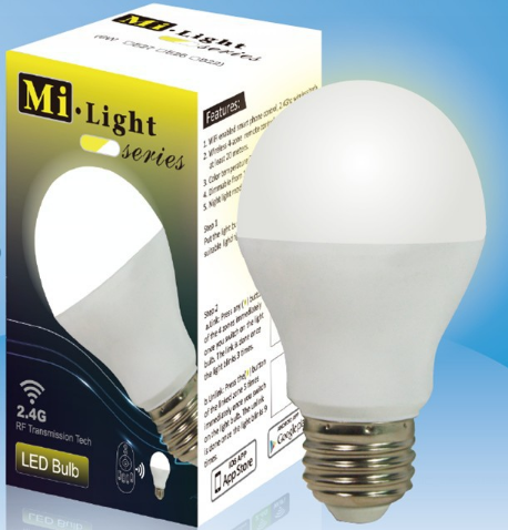 Mi.light 6W FUT017 E27 Color Temperature Adjustable Dual White Led Bulb Mi Light