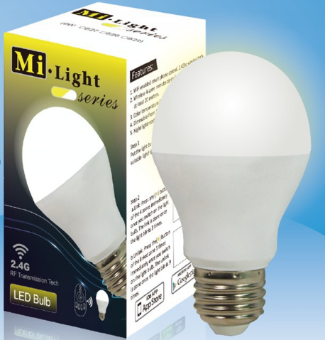 Mi.light 6W FUT017 E27 Color Temperature Adjustable Dual White LED Bulb