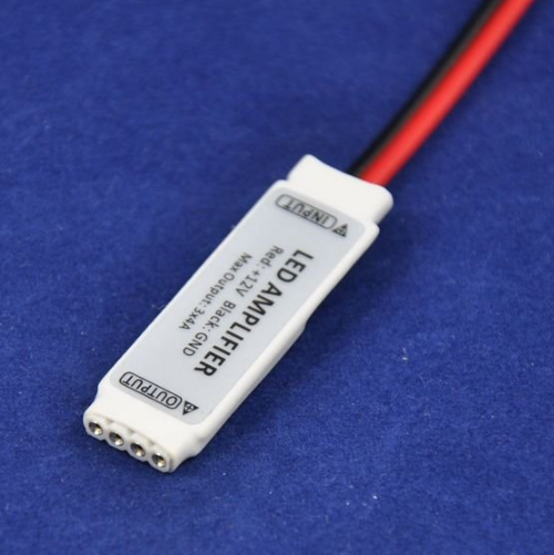 Mini R103 RGB LED Strip Amplifier Ultra Slim World's Smallest