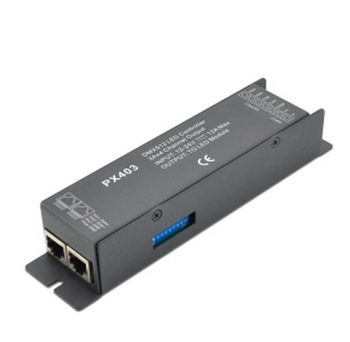 Euchips PX403 Constant Voltage 12A LED RGBW DMX Decoder Controller