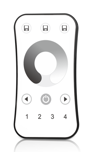 R6 Skydance 4 Zones LED Controller  Brightness Remote  2.4G