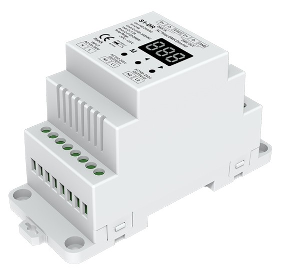 S1-DR Skydance DMX512 LED Controller AC100v-240v DIN rail 2 Channel AC Triac DMX Dimmer