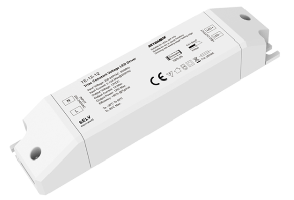 TE-12-12 Skydance Led Controller 12W 12VDC CV Triac Dimmable LED Driver