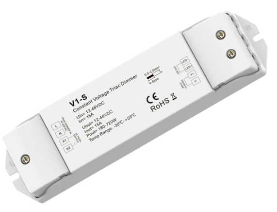 V1-S Skydance CV Triac LED Dimmer 1CH 15A