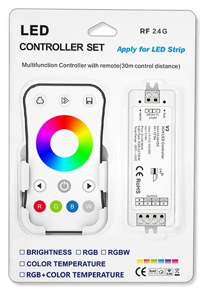 V3 + R8-1 Skydance Led Controller 4A*3CH RGB LED Controller Set