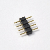 10pcs 4 Pin Male to Male 2-Side Connector For RGB LED Strip