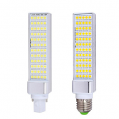 Rotatable Turn 12W LED Corn Bulb G24 120 x SMD 3014 Light Lamp 2Pcs