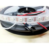 16.4Ft Programmable 60ICs/M 5V WS2811 IC RGB 5050 LED Light Strip