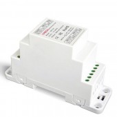 Ltech DIN-121 DIN Rail DMX Signal Amplifier 12-24Vdc