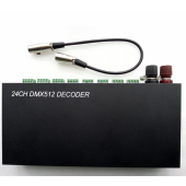 24 Channels DMX 512 Decoder LED RGB controller 3CH 8 Way