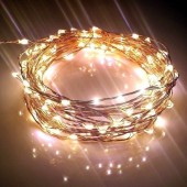 4M 40LEDs String Light AA Battery Wedding Holiday Fairy 2pcs