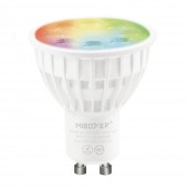 FUT103ZR Zigbee 3.0 + 2.4G 4W GU10 RGB+CCT MiLight Led Spotlight 100-240Vac