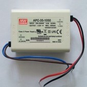 APC-35 Series Mean Well 35W Single Output LED Power Supply