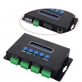BC-204 Artnet to SPI DMX Led Controller Pixel Light Bincolor Eternet Protocol 5V-24V