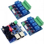 WS-DMX-RELAY-4CHX2 Relay Switch Dmx512 Controller Decoder