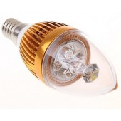 E14 3W LED Candle Lamp LED Bulb Light AC 85V-265V 5Pcs