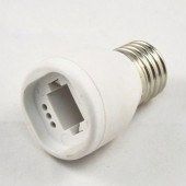 G24 to E27 LED Lamp Adapter Base Converter 10Pcs