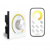 BC-K2-T2 Bincolor Led Controller Switch Knob Wall Single Color/CCT/RGB Rotary Dimmer