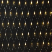 Warm White Net Shaped LED Light 2m*3m 200Leds For Xmas Decoration