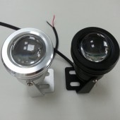 LED Underwater Light 10W Single Color Downlights With Convex Lens