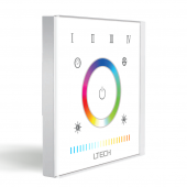 Ltech EX5S Dimmer RGBWY Touch Panel Decoder Control Dmx512 Led Controller