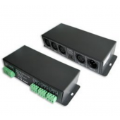 Ltech LT-123 DMX Signal Amplifier DMX512 Signal 12Vdc Input